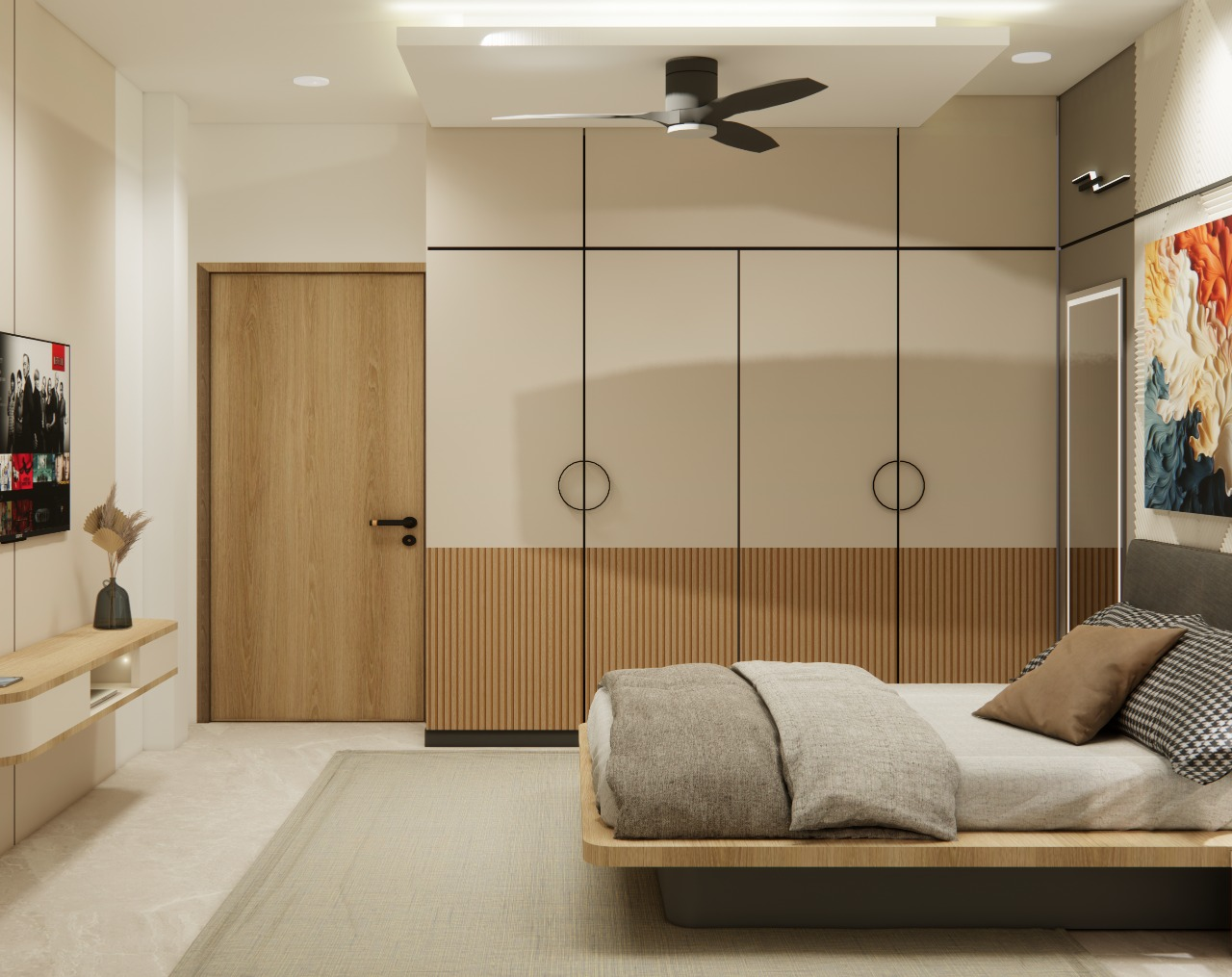 Mangalam Heights — Bedroom Interior