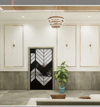 Mangalam Heights — Entrance Lobby