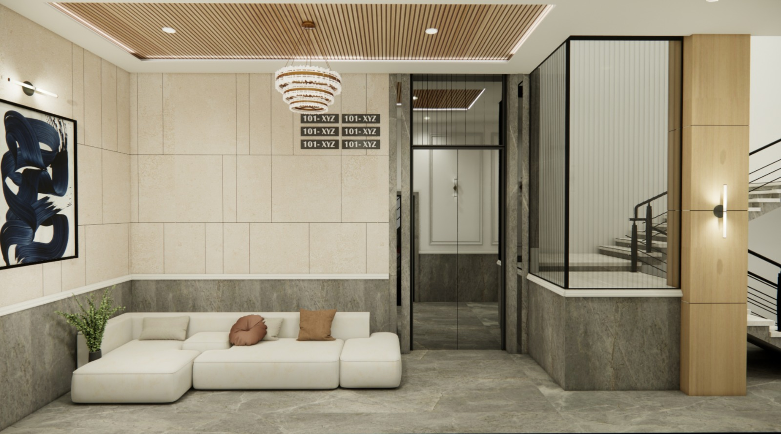 Mangalam Heights — Lobby Lounge